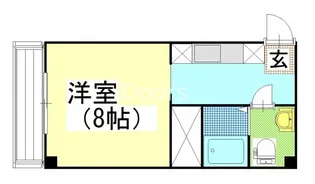 プレアール野田屋町【6階】の間取り