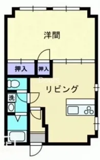 深可ヒュッテ【605号室】の間取り