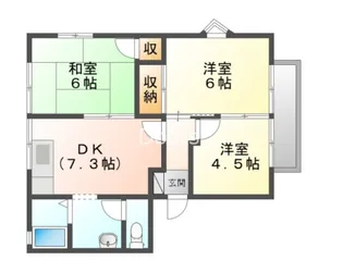 まめばたけ【2階】の間取り