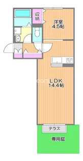 フローレス平田の間取り