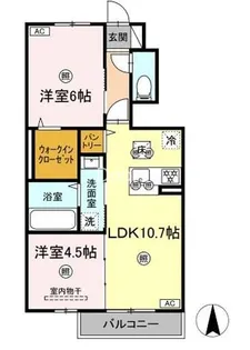 ナイス二番館の間取り