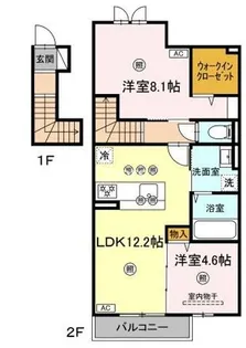 ナイス二番館の間取り