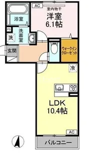 ブランドールマサの間取り