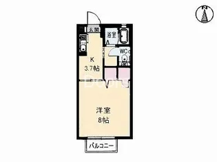 シャーメゾンスイートC棟【1階】の間取り