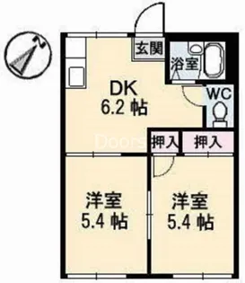 セフィラハイツ【201号室】の間取り