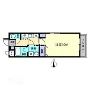 ArcStage清輝本町【4階】の間取り