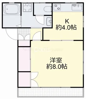 サングレース2の間取り