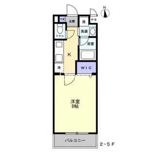 ミモザヒルズ岡山医大南の間取り