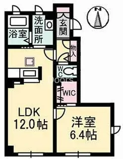グランドール津高弐番館【101号室】の間取り