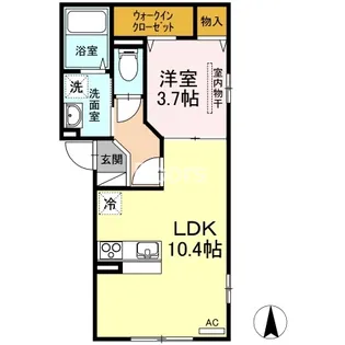 ゆず桑田町の間取り