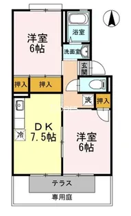 グレースハイツCの間取り