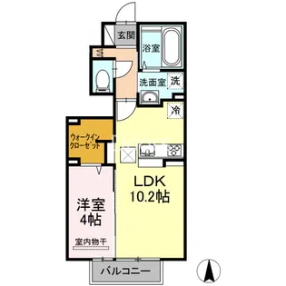 シャルールの間取り