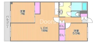 ラメール撫川の間取り