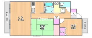 トレビーチナA棟の間取り