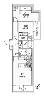 コンポジット渋谷初台の間取り