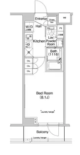 プラウドフラット代々木八幡の間取り