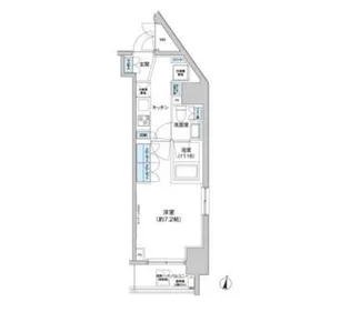 パークキューブ西新宿の間取り