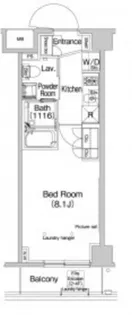 プラウドフラット学芸大学2の間取り