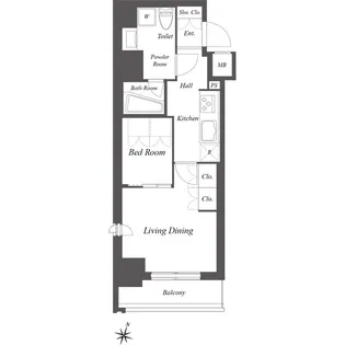 ミュージシャンズヴィラ幡ヶ谷の間取り