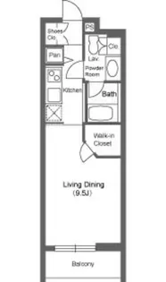 ストーリア神宮前の間取り