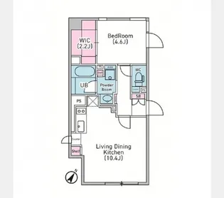 デュオメゾン渋谷松濤の間取り