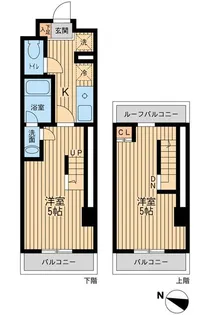ユニフォート目黒中町の間取り