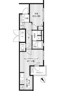 コスモリード新宿余丁町の間取り