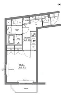 アーデン北沢の間取り
