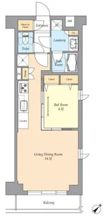 AIFLAT渋谷西原の間取り