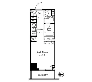 MFPRコート目黒南の間取り