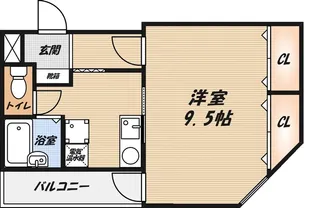 エクセレント高槻の間取り
