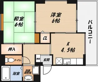 アーバンライフフミの間取り