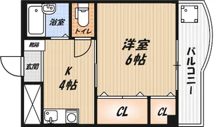 アンフィニィ松ヶ丘の間取り