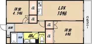 メゾン千代田の間取り