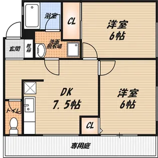 レーベンハイムの間取り