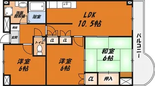 アンビエンテ桜ヶ丘の間取り