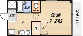 アゼリア2号館の間取り