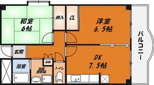 カーサ・ドマーニ【2階】の間取り
