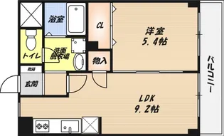 ヴィラコンフォートの間取り