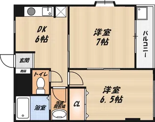 津之江パークハイツの間取り