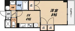 ラ・カステル・メウ【4階】の間取り