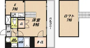ラカステルメウの間取り