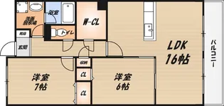 カーサグランデの間取り