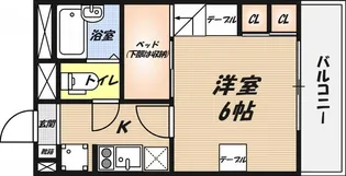 レオパレスアクトの間取り