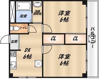 リベルタ緑が丘の間取り