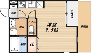 ルミエール高槻の間取り