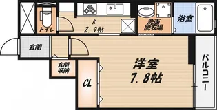 ミレオレイユベルの間取り