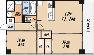 SORA.21【5階】の間取り