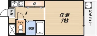 アプレシオ西冠1【1階】の間取り