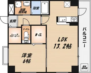 Fiore水無瀬の間取り
